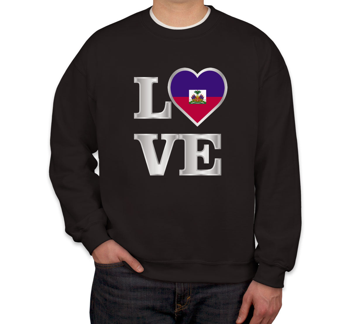 Haiti Love Unisex Sweatshirt