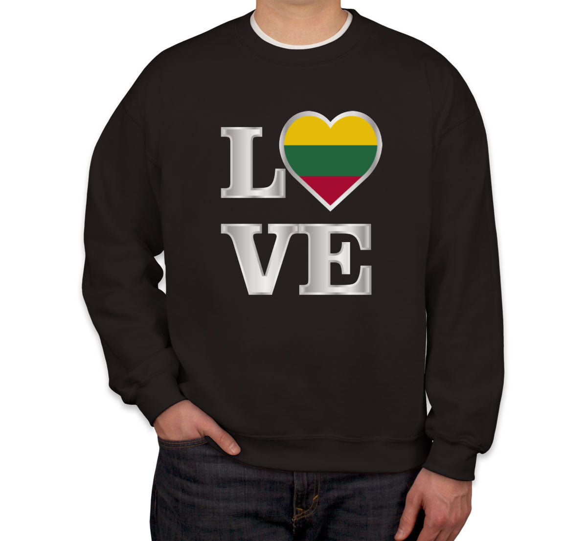 Lithuania Love Unisex Sweatshirt