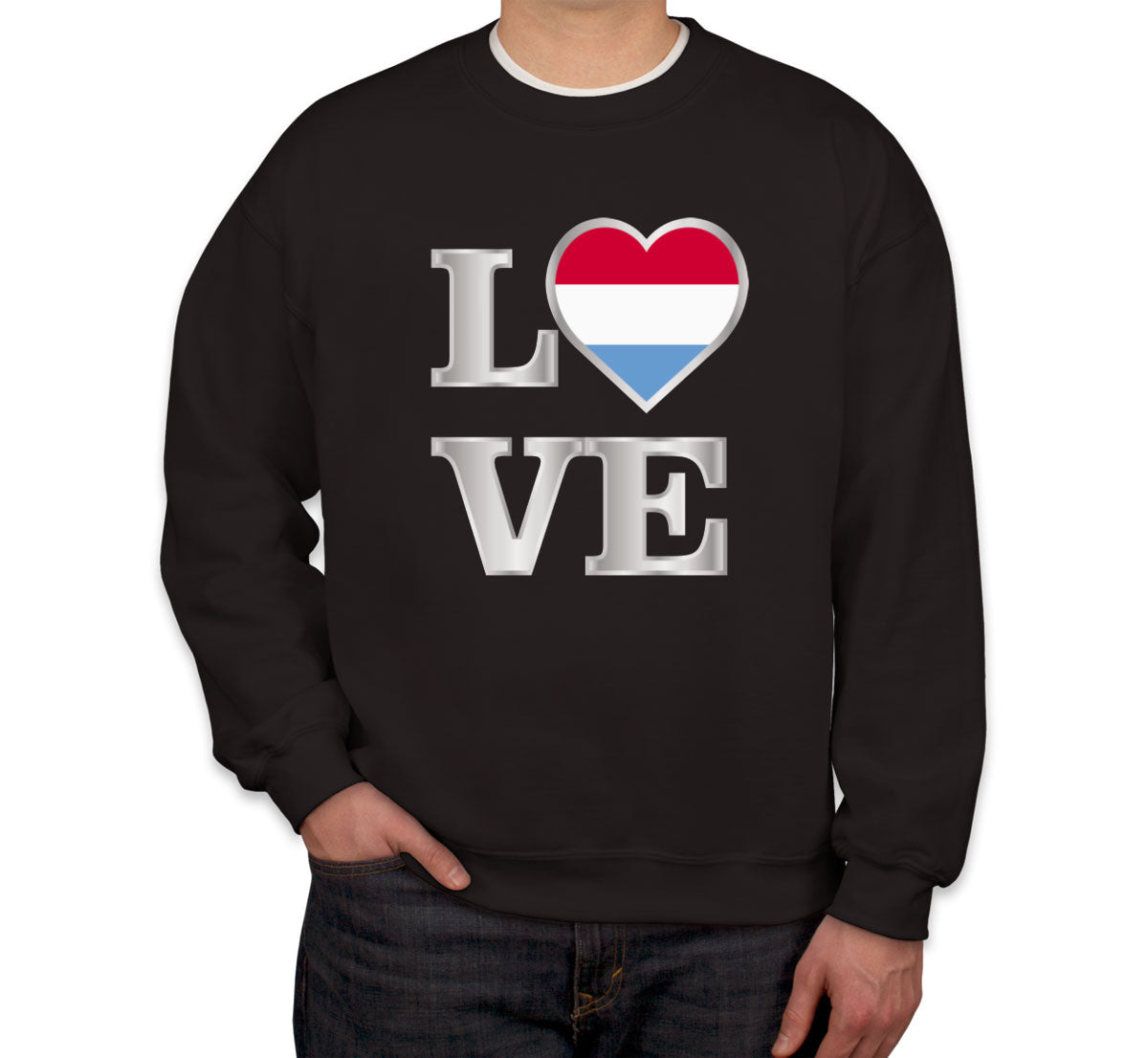 Luxembourg Love Unisex Sweatshirt