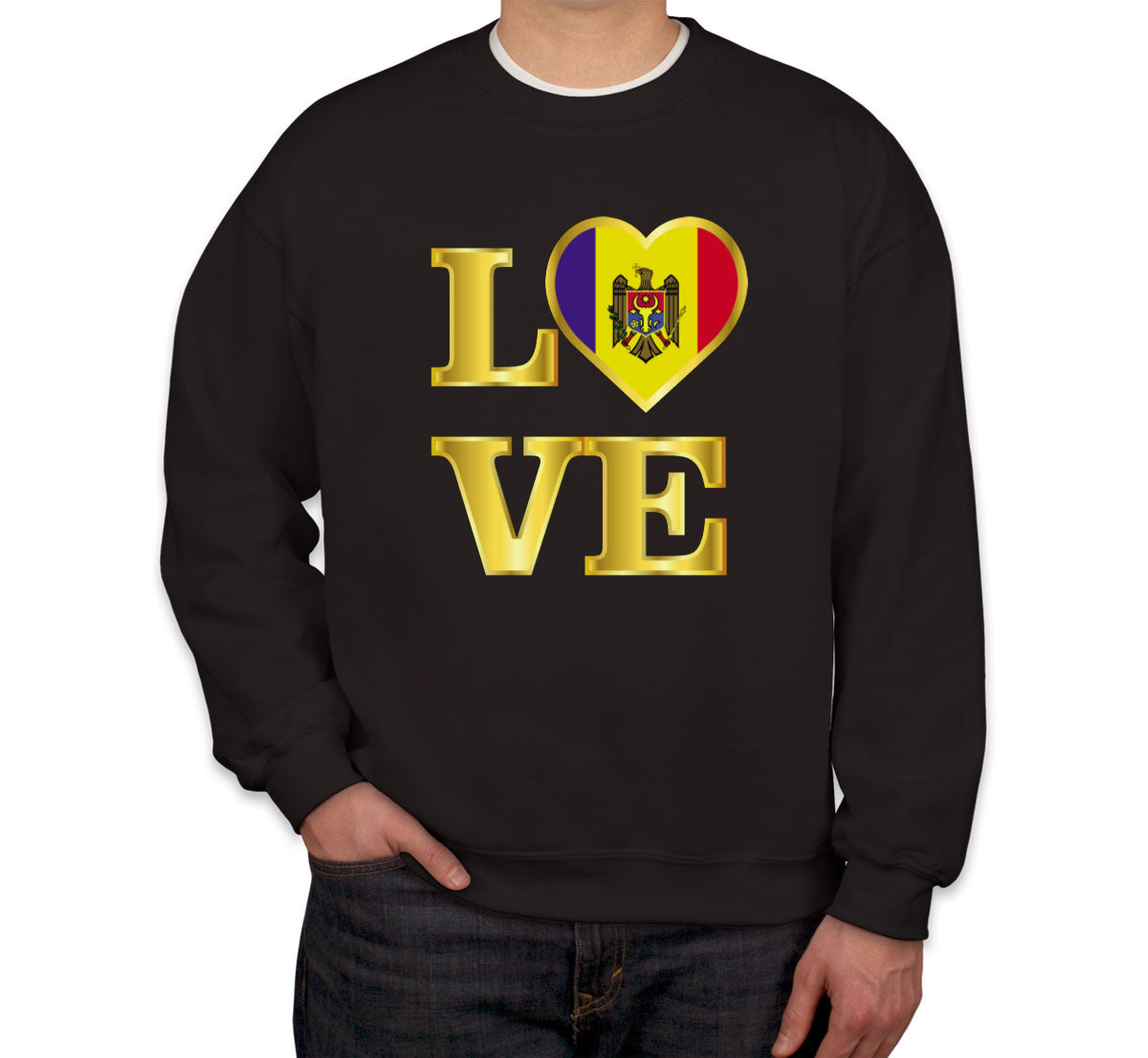 Moldova Love Unisex Sweatshirt