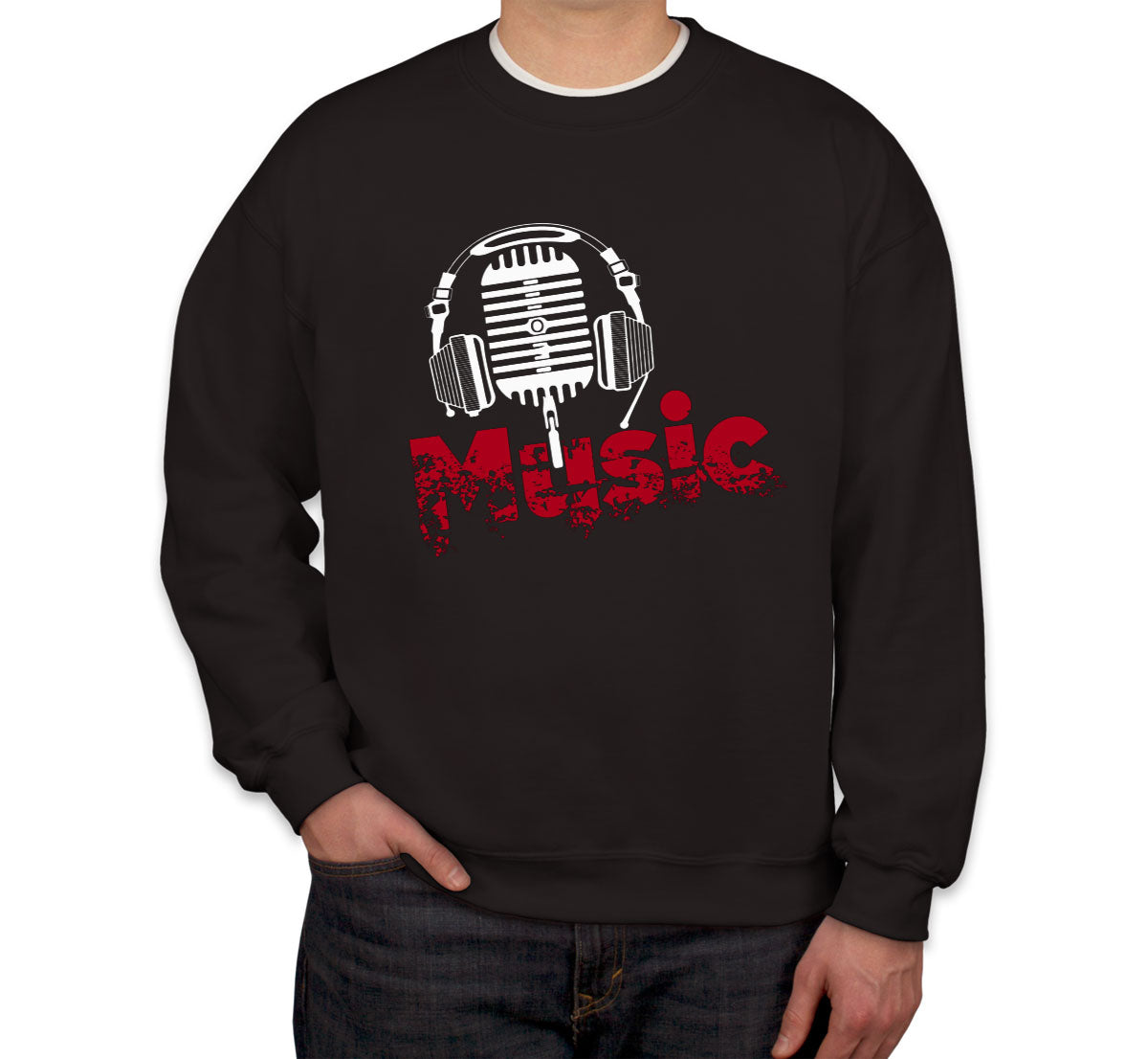 Music And Headphone Unisex Sweatshirt