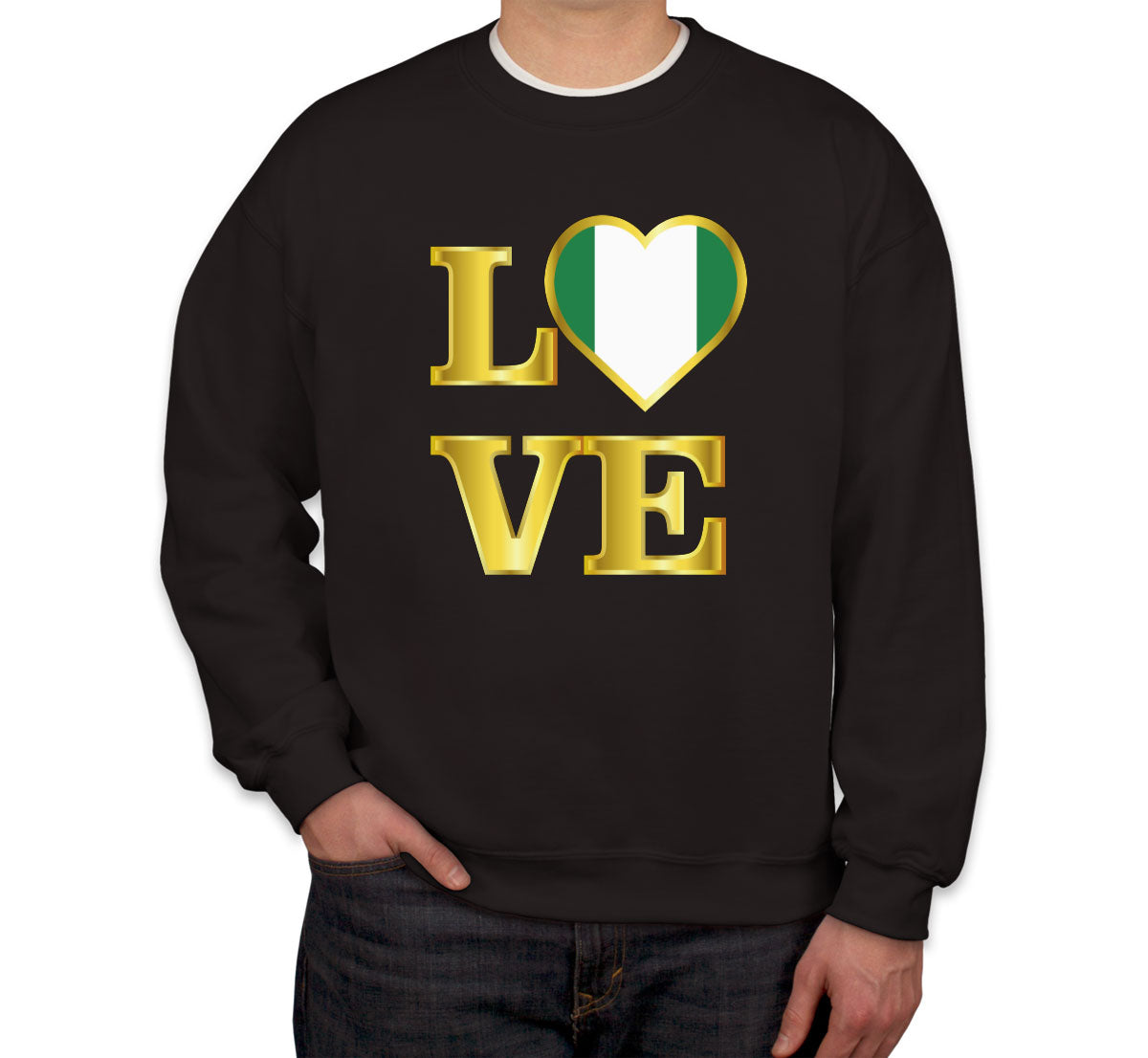 Nigeria Love Unisex Sweatshirt