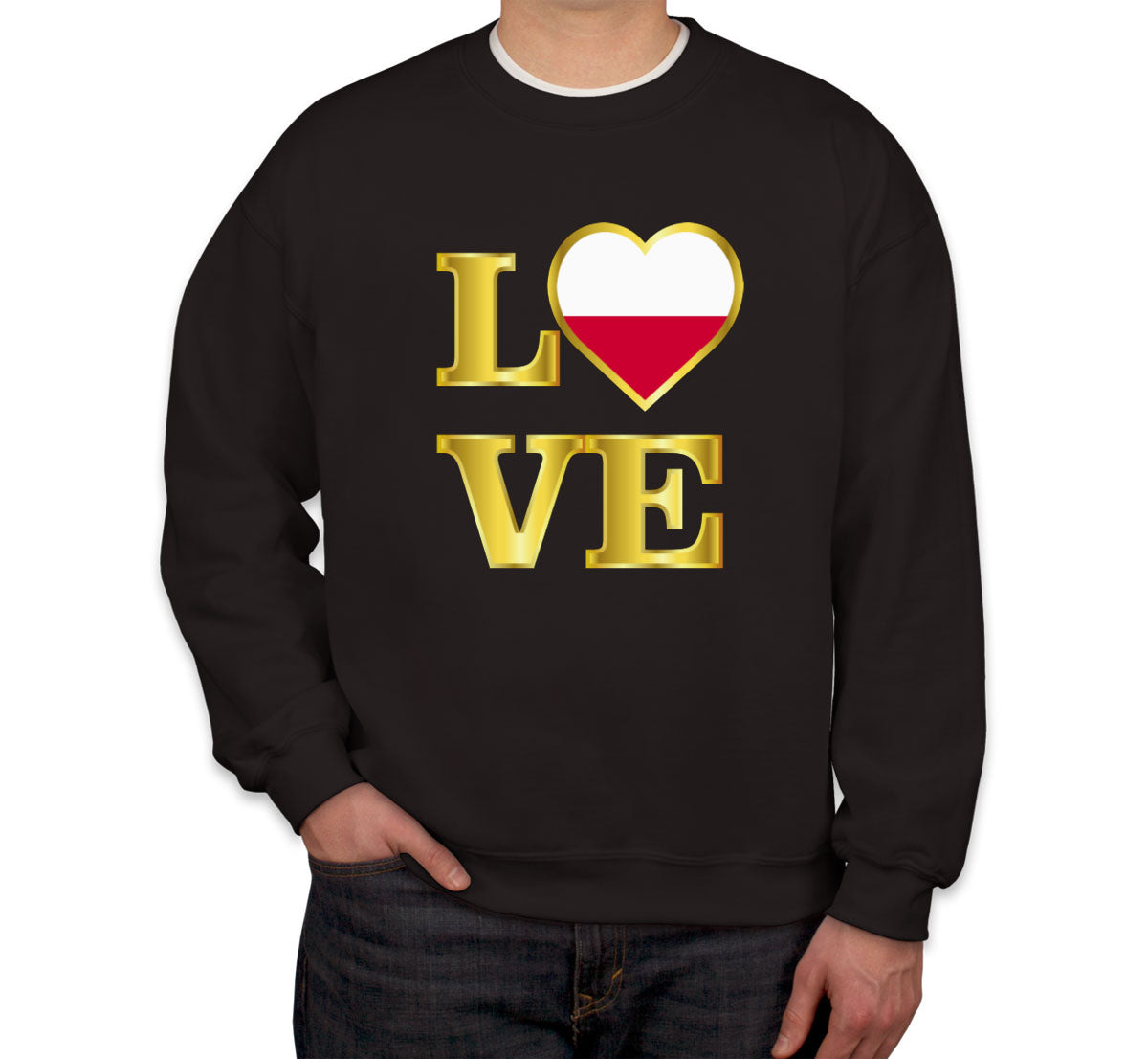 Poland Love Unisex Sweatshirt