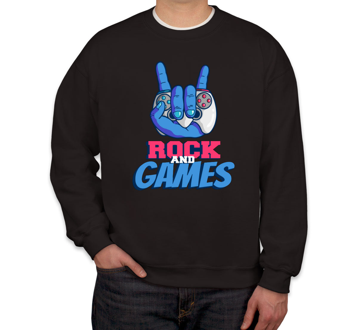 Rock And Games Unisex Sweatshirt