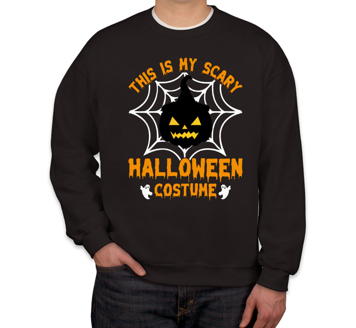 This Is My Scary Halloween Costume Unisex Sweatshirt