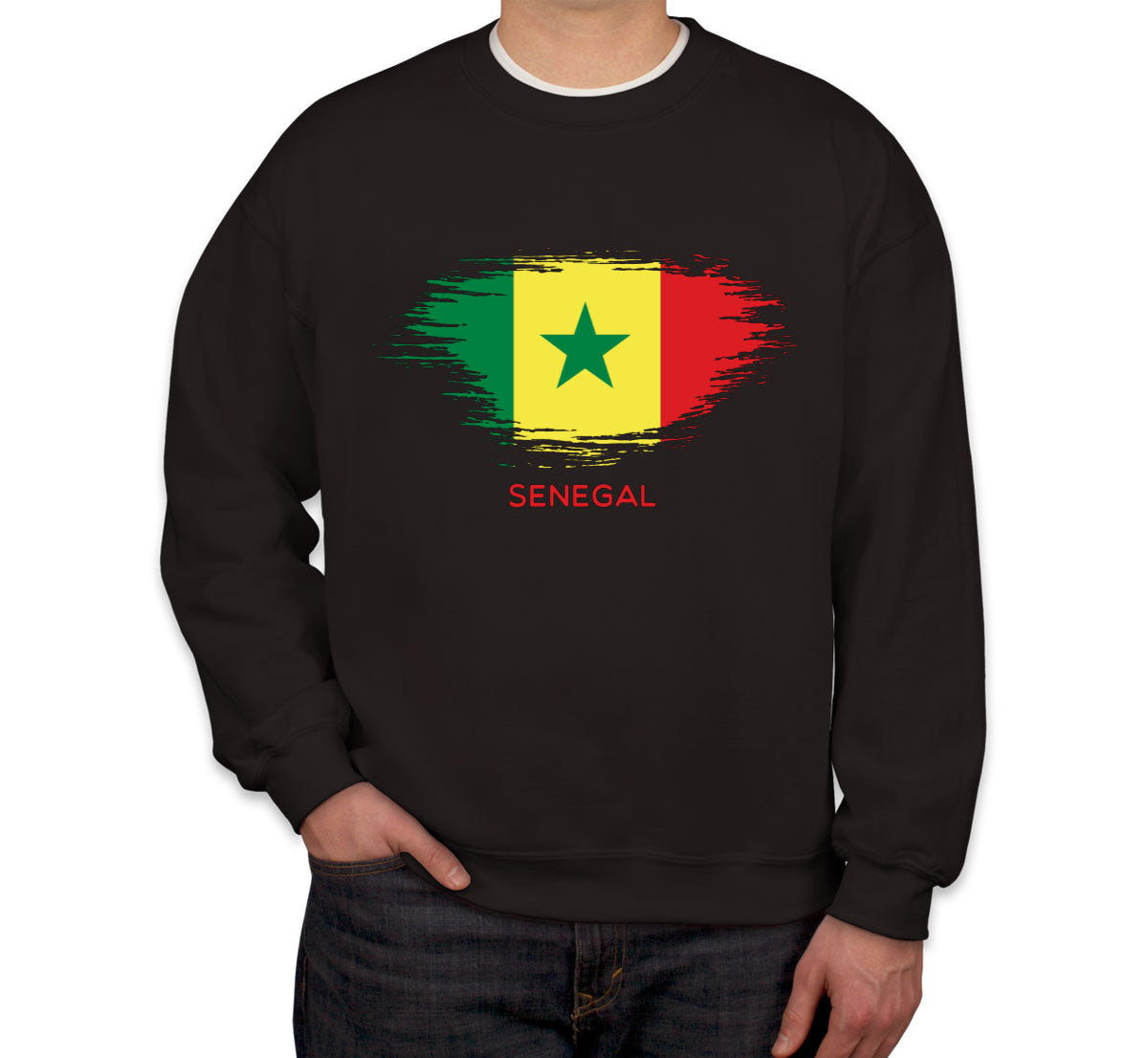 Senegal Flag Unisex Sweatshirt