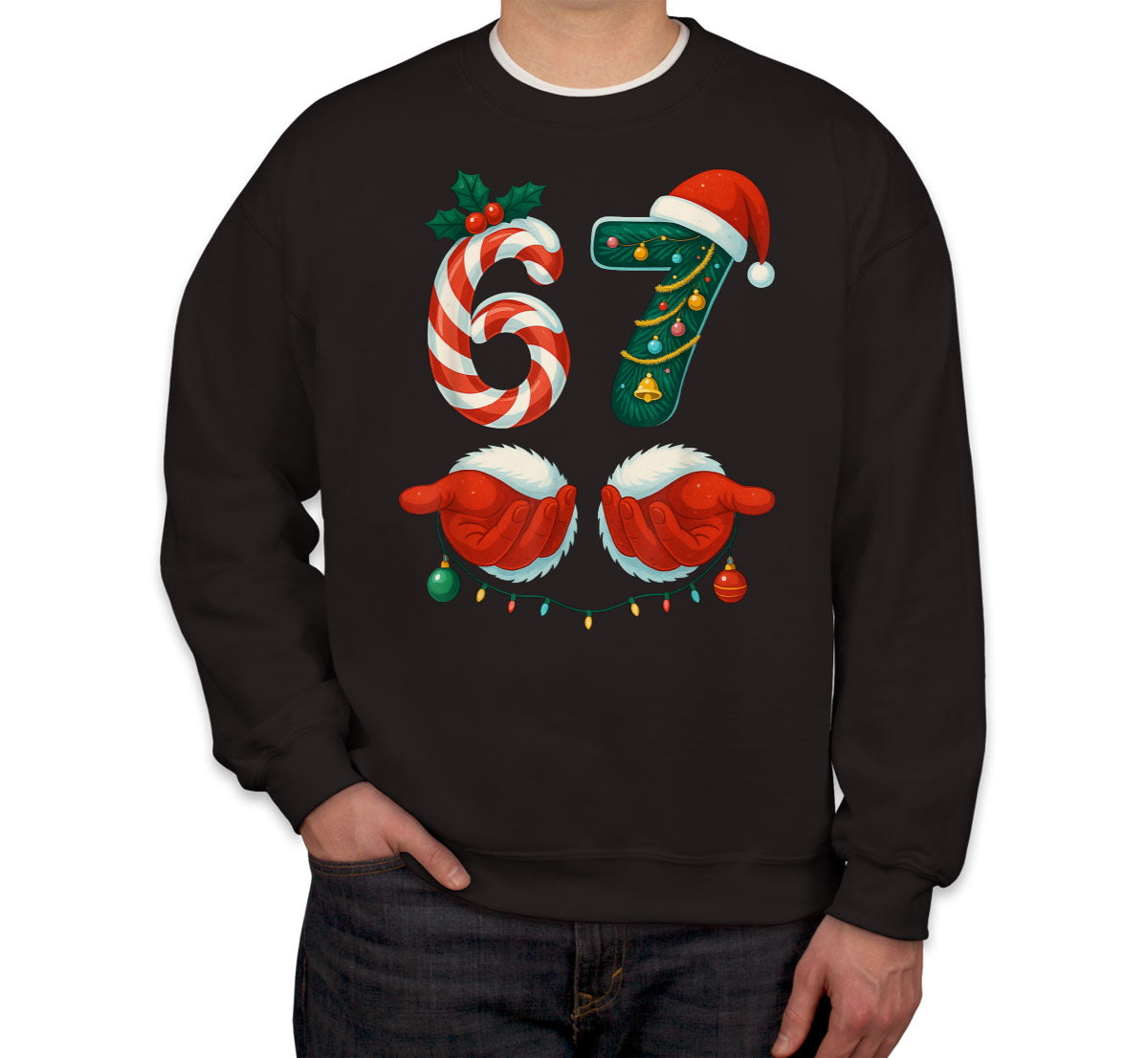 67 Sixty Seven Christmas Unisex Sweatshirt