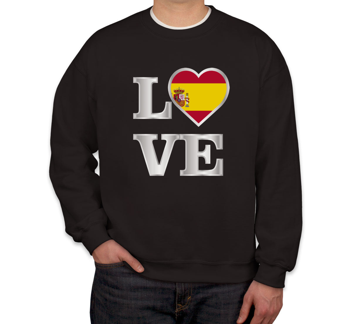 Spain Love Unisex Sweatshirt