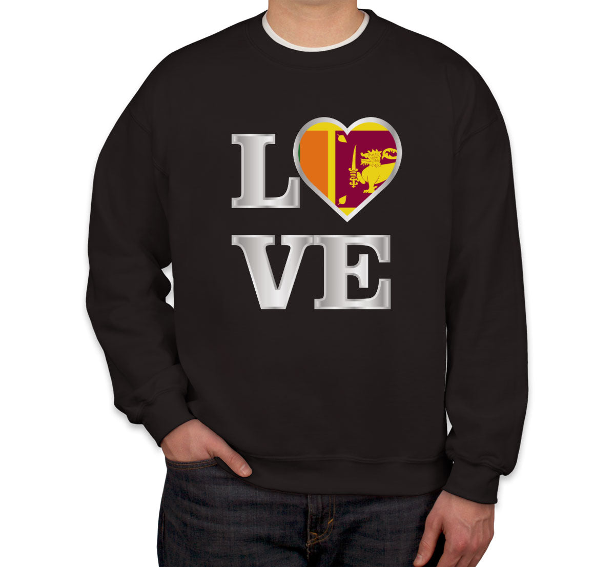Sri Lanka Love Unisex Sweatshirt