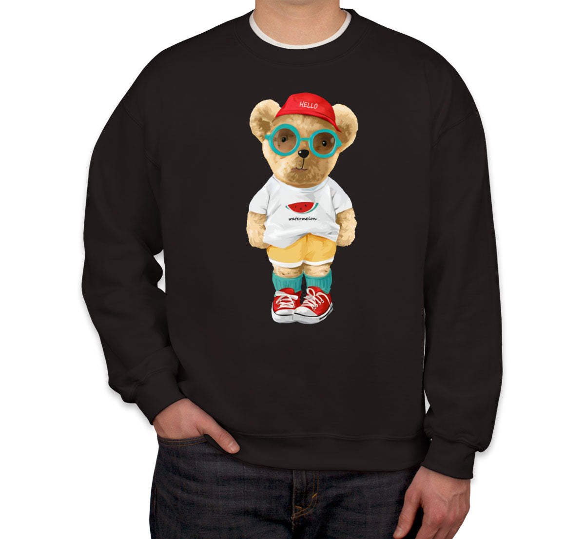 Cute Teddy Bear Unisex Sweatshirt