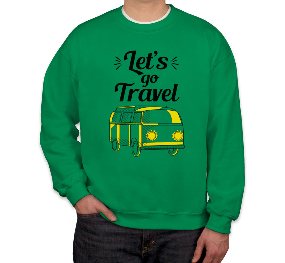 Let's Go Travel Unisex Sweatshirt