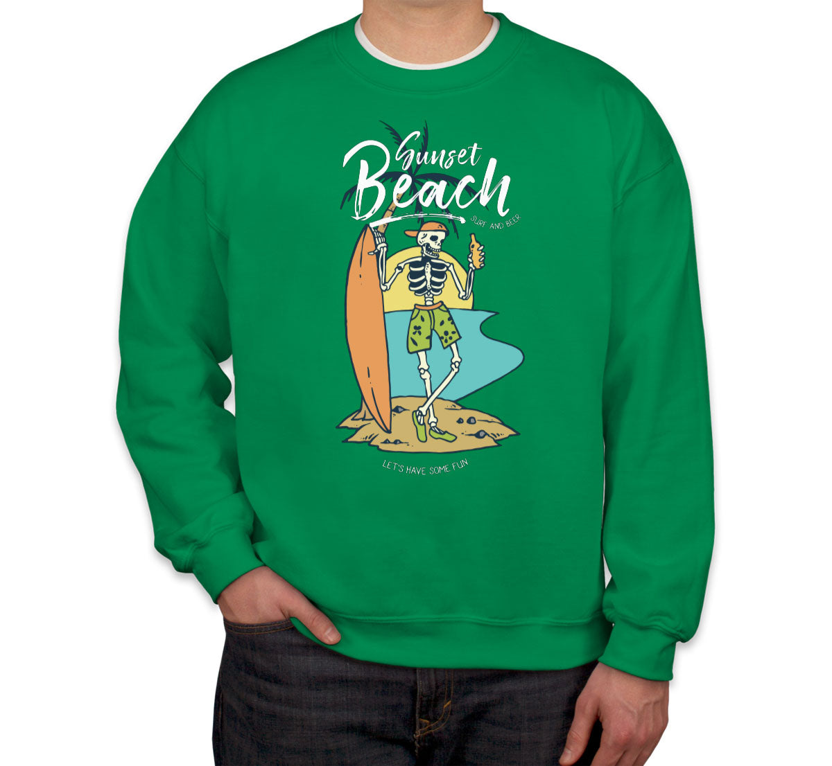 Sunset Beach Unisex Sweatshirt