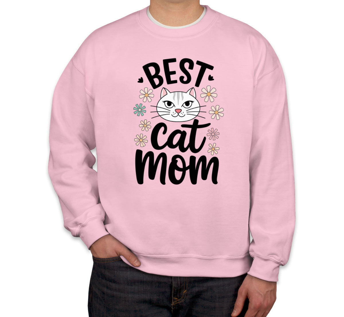 Best Cat Mom Unisex Sweatshirt