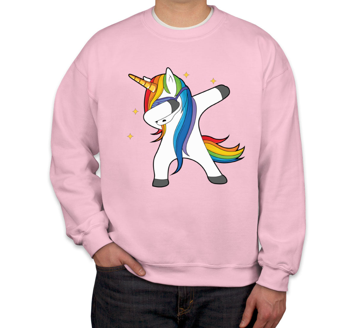 Dabbing Unicorn Unisex Sweatshirt