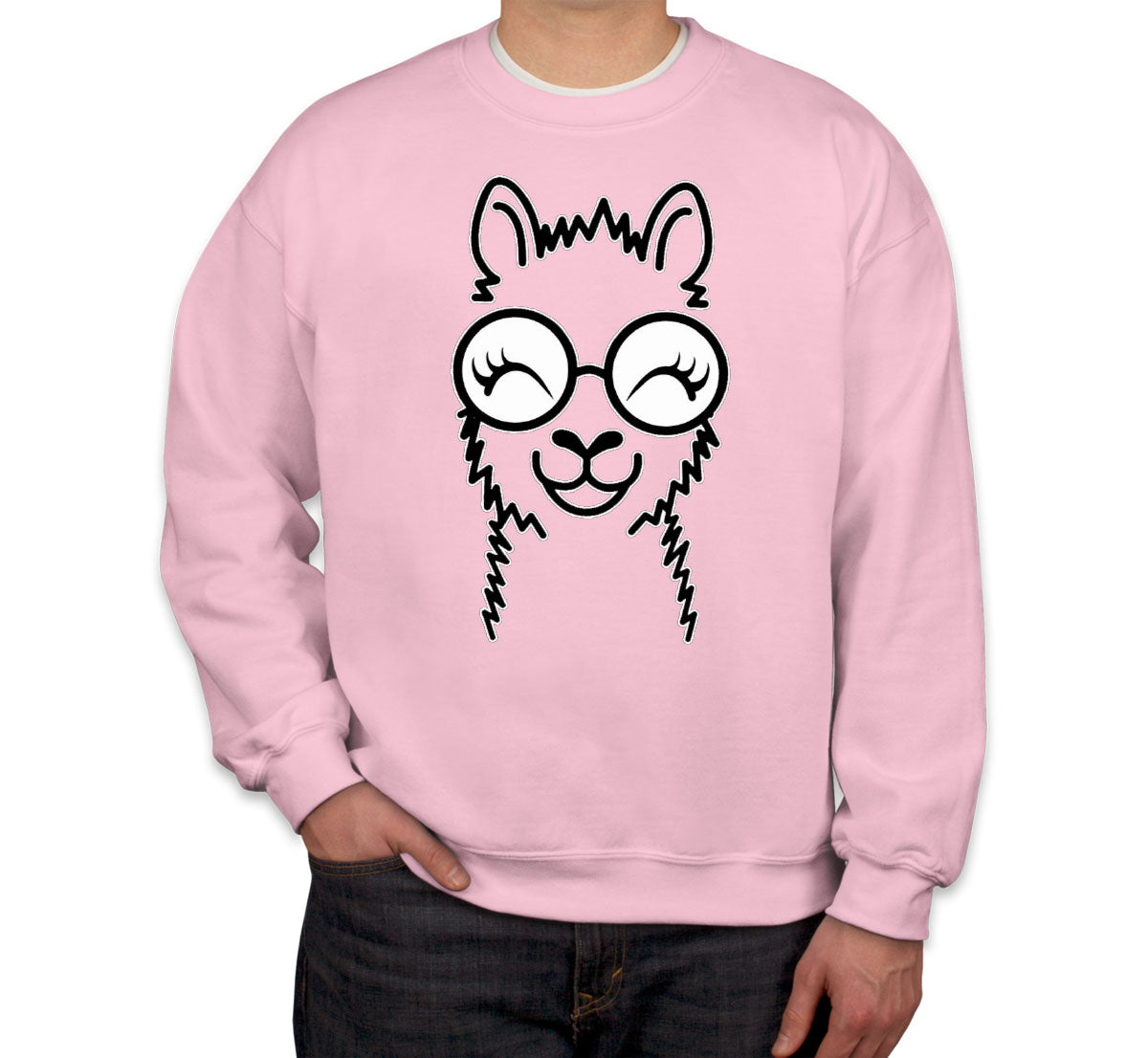 Llama Smile Unisex Sweatshirt