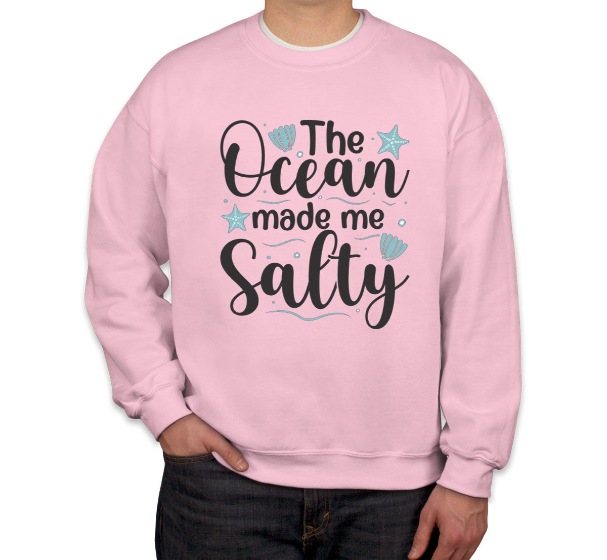 The Ocean Made Me Salty Unisex Sweatshirt