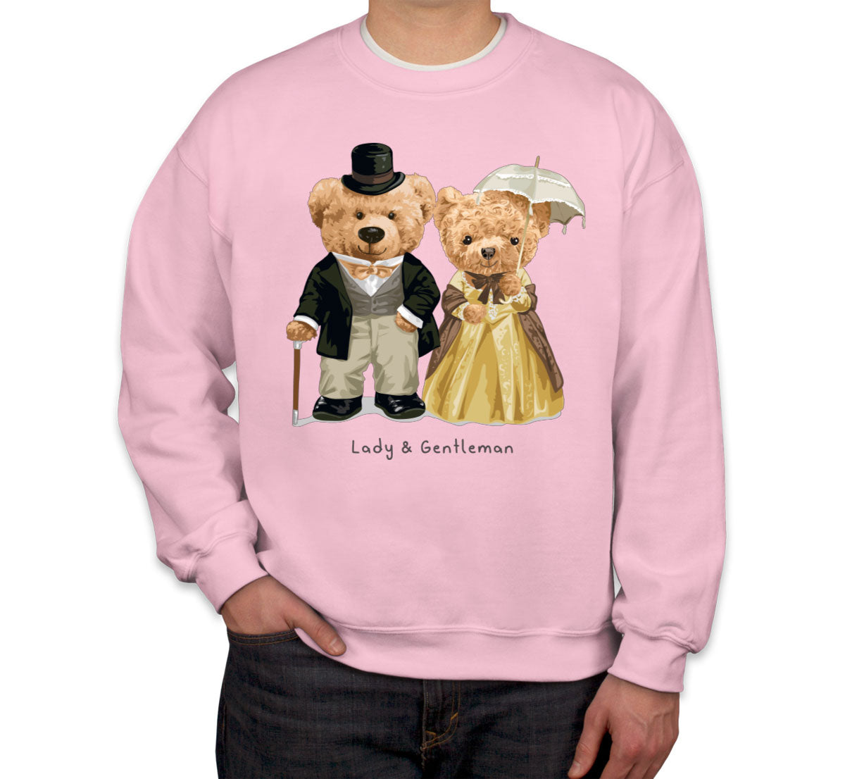 Teddy Bear Couple Unisex Sweatshirt