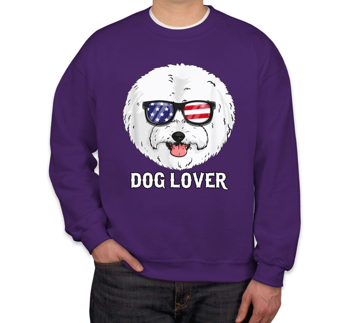 Bichon Frise Dog Lover Unisex Sweatshirt