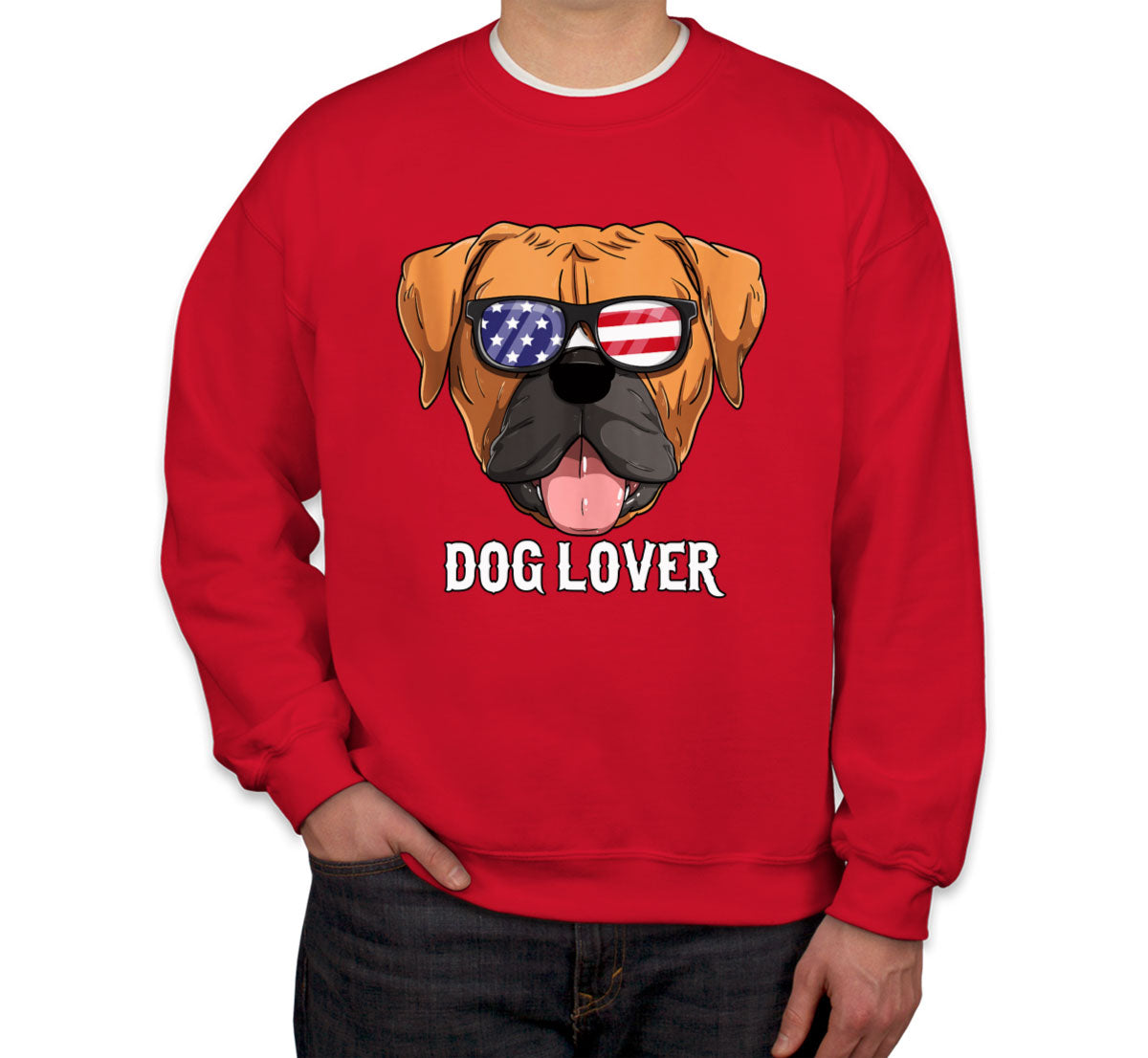 American Boxer Dog Lover Unisex Sweatshirt