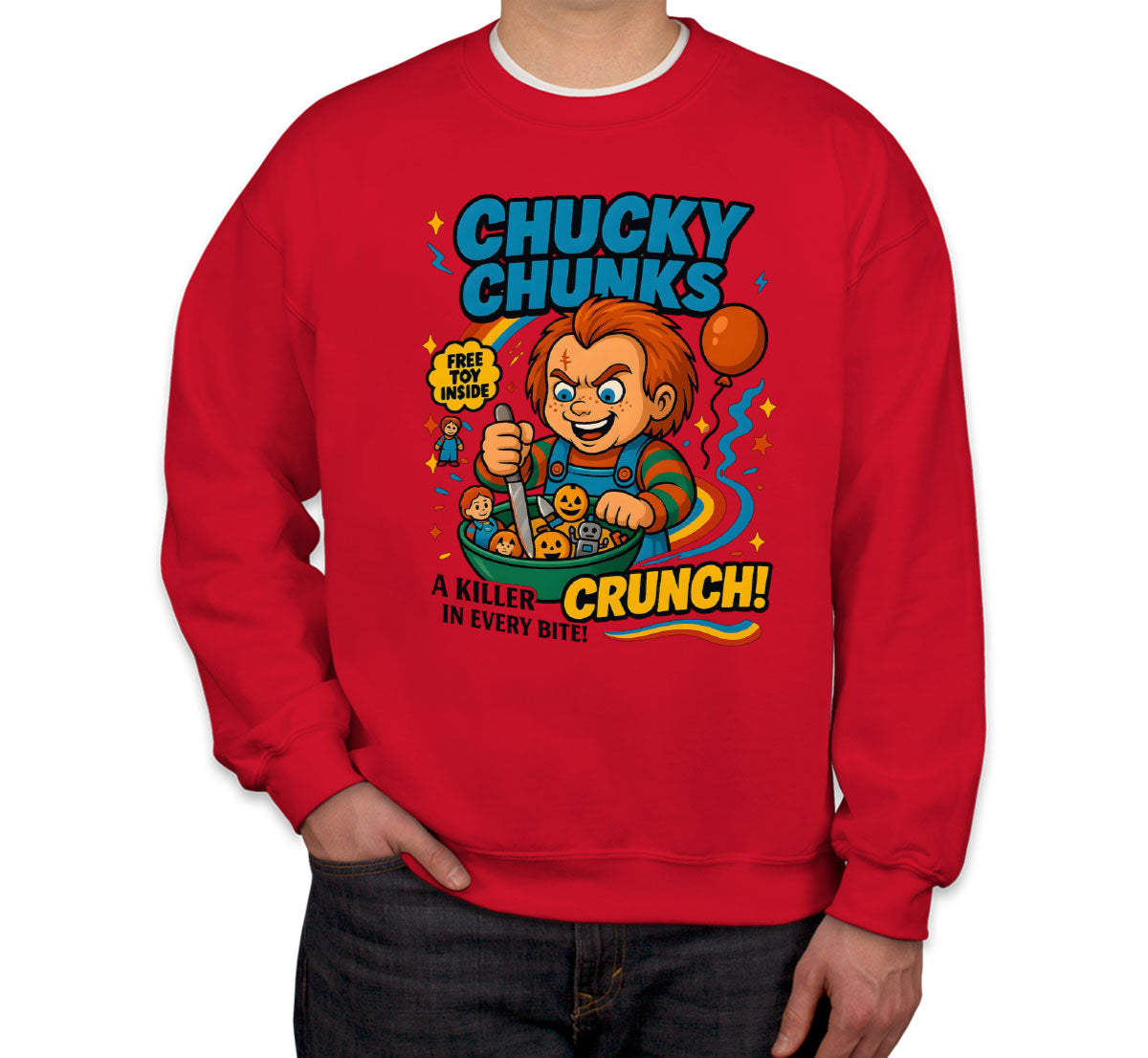 Chucky Chuncks Halloween Unisex Sweatshirt