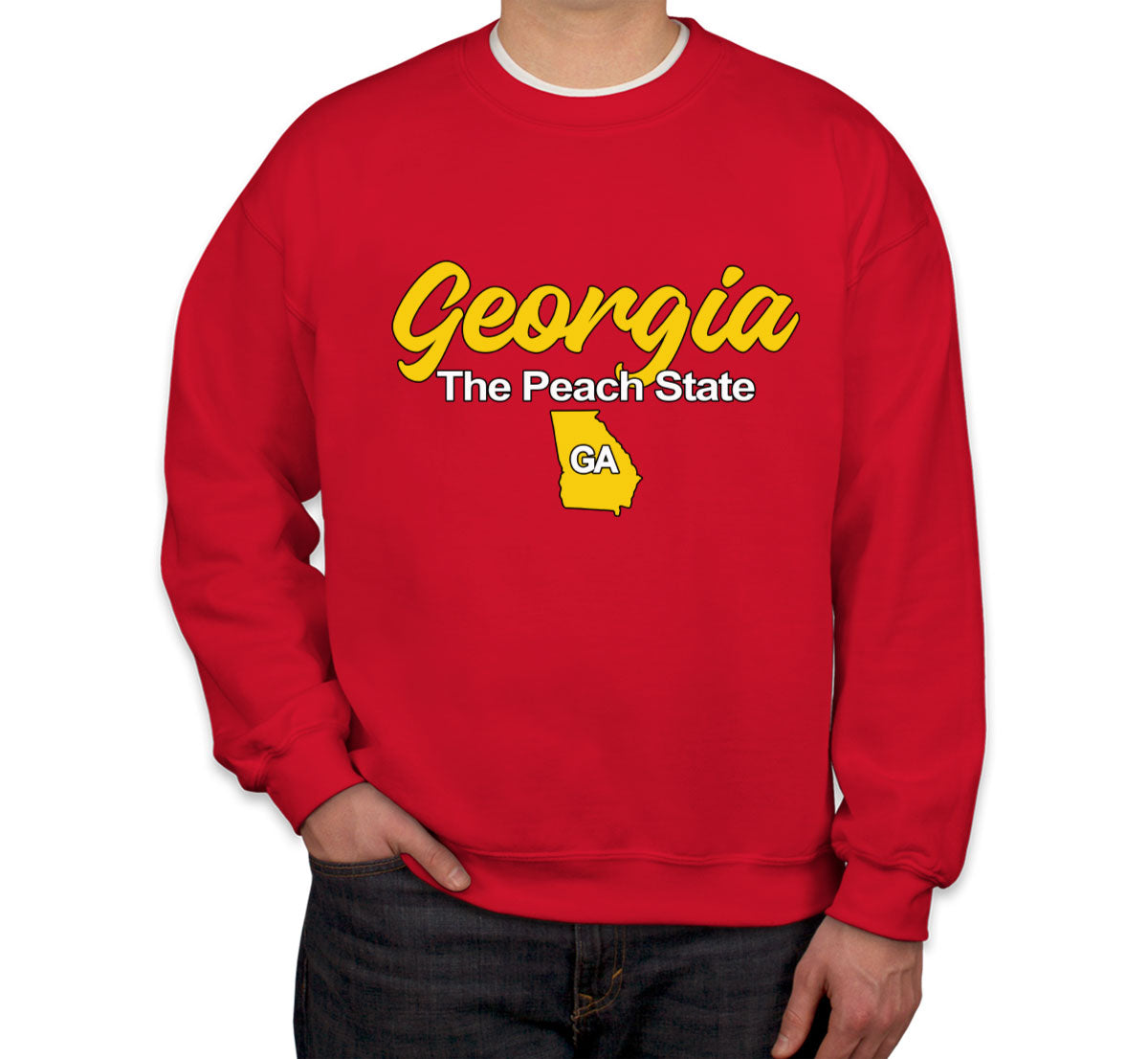 Georgia The Peach State Unisex Sweatshirt