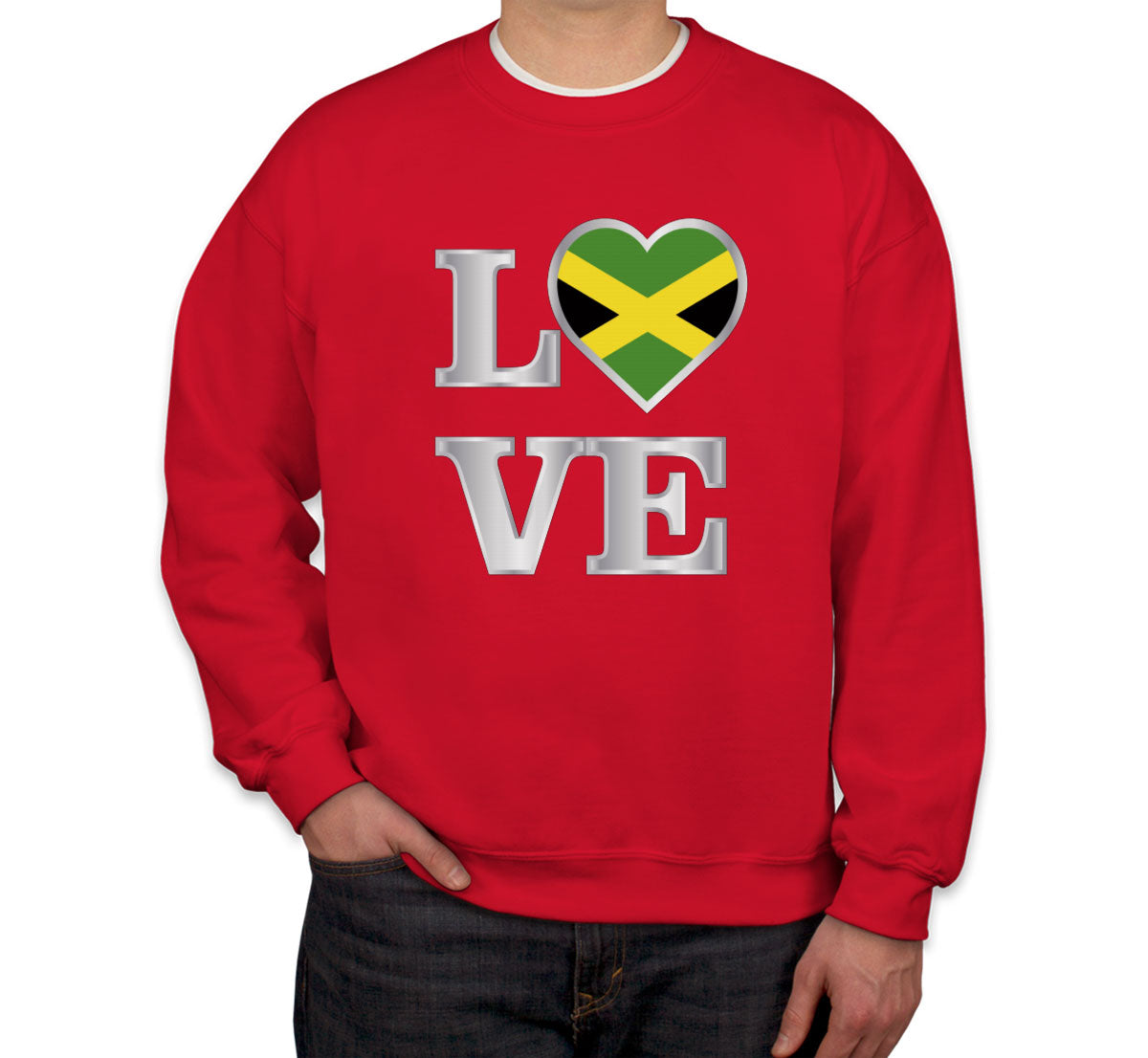 Jamaica Love Unisex Sweatshirt