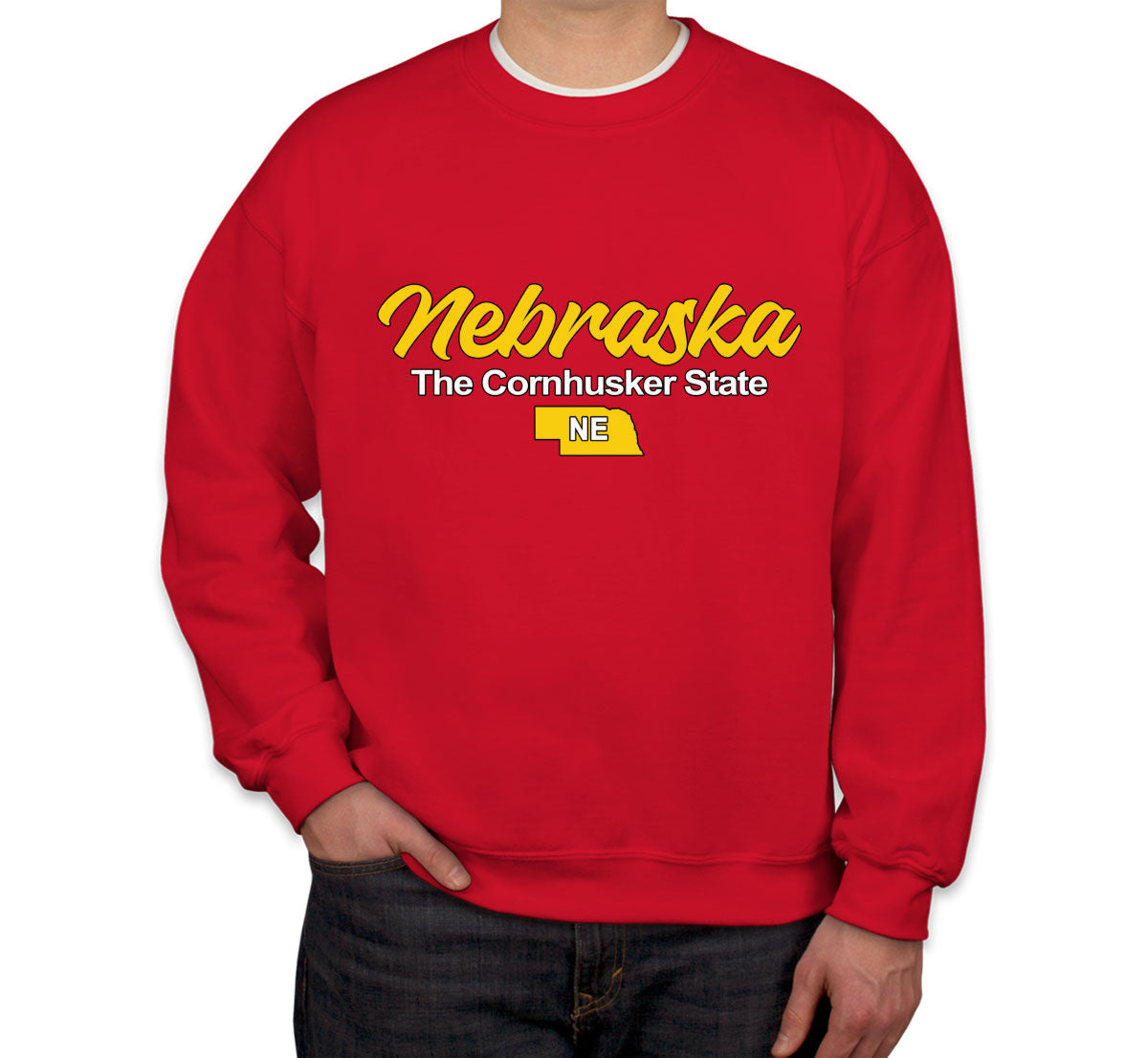 Nebraska The Cornhusker State Unisex Sweatshirt