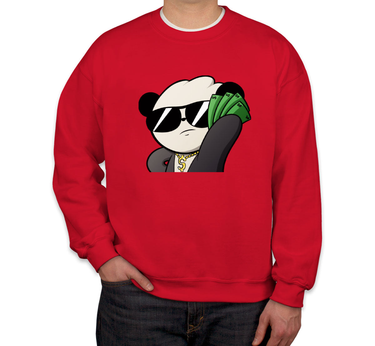 Panda Money Unisex Sweatshirt