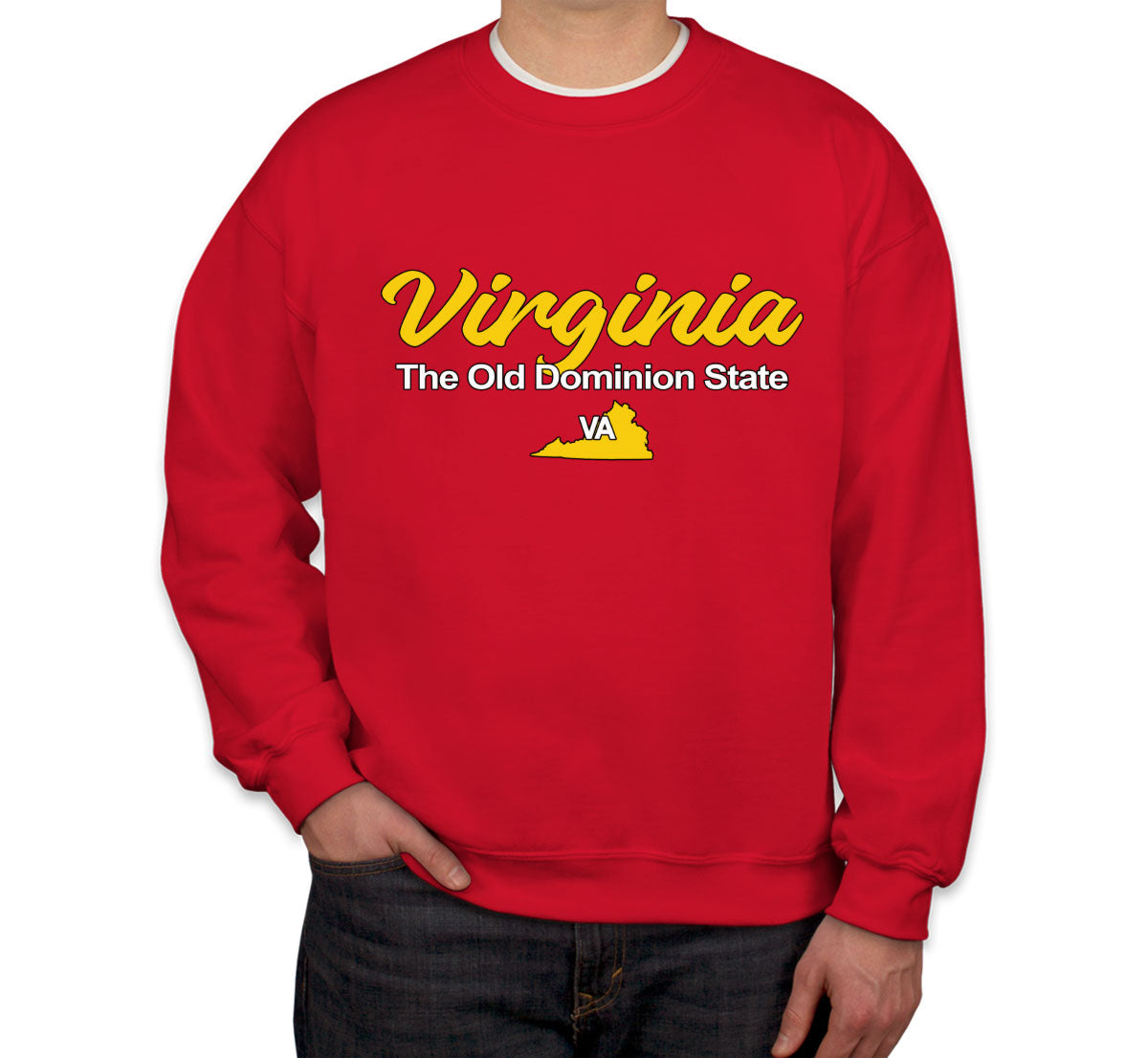 Virginia The Old Dominion State Unisex Sweatshirt