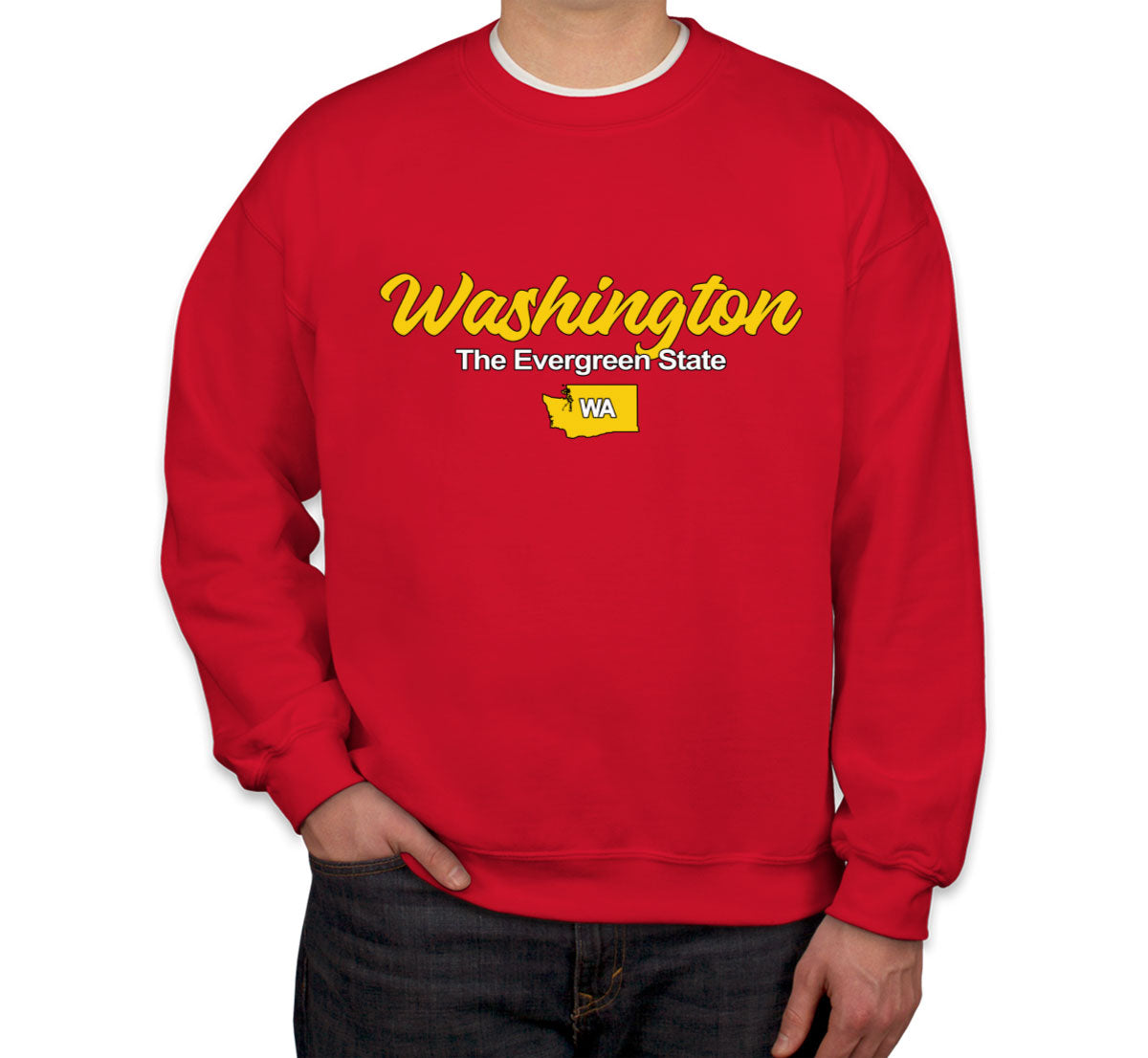 Washington The Evergreen State Unisex Sweatshirt