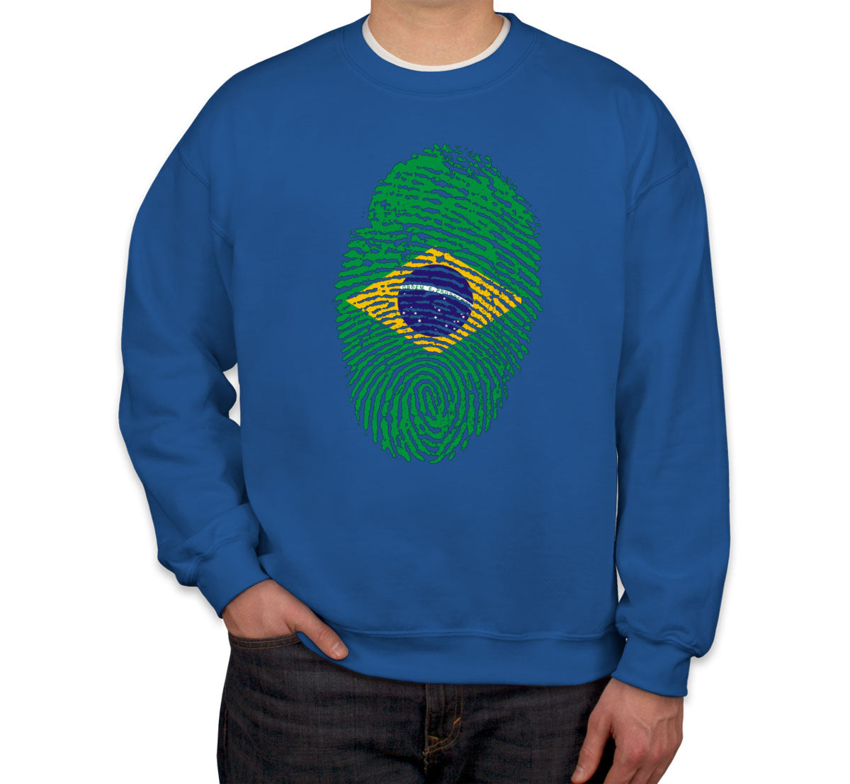 Brazil Fingerprint Unisex Sweatshirt