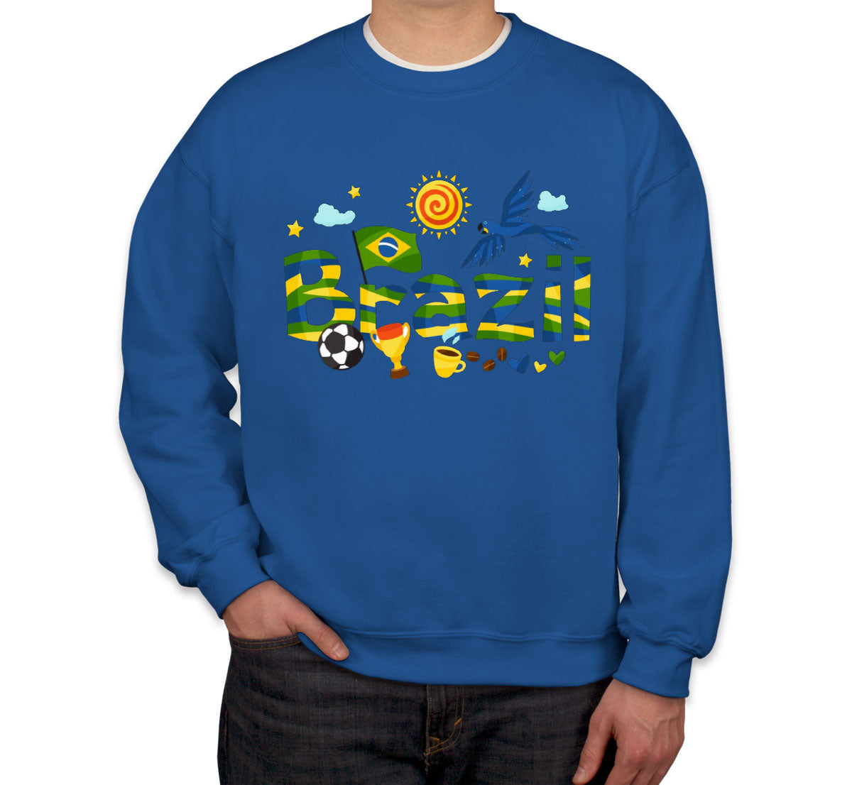 Brazil Objects Unisex Sweatshirt