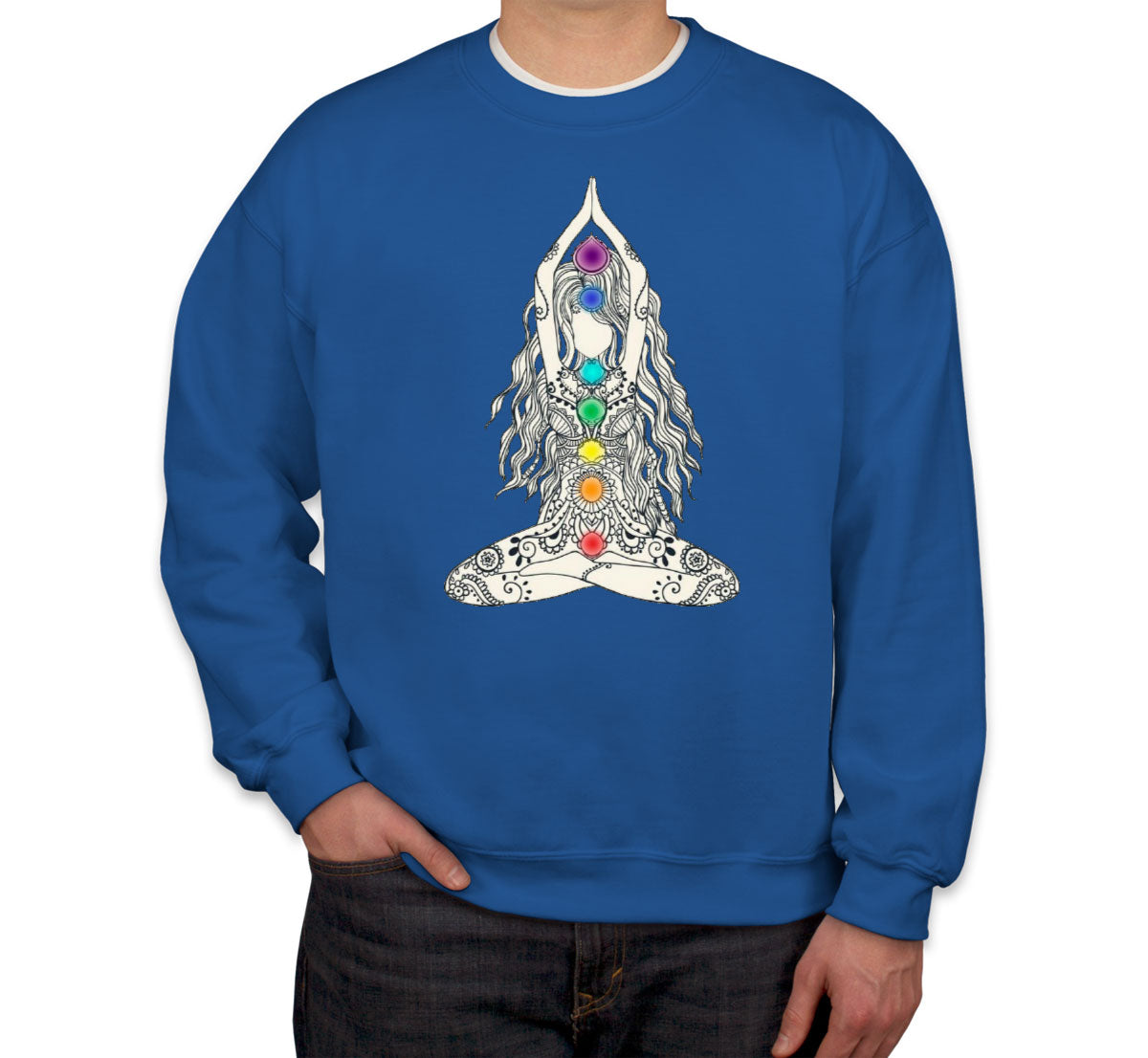 Meditation Chakra Yoga Reiki Unisex Sweatshirt