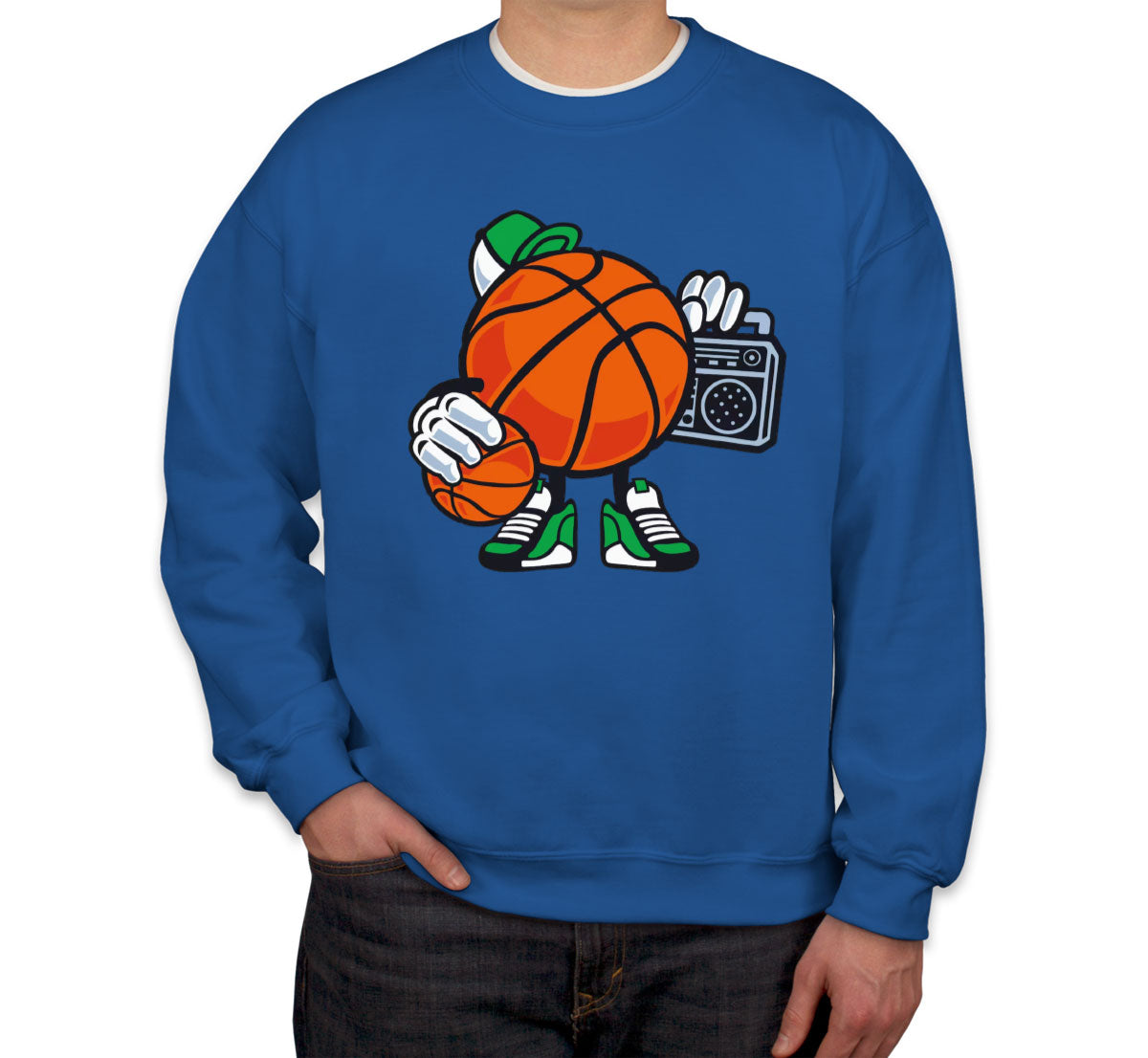 Cute Basketball Unisex Sweatshirt