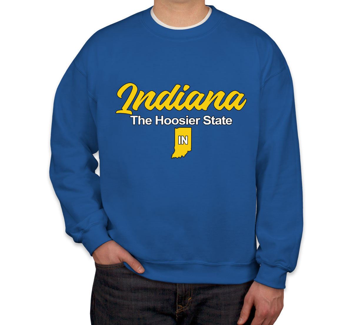 Indiana The Hoosier State Unisex Sweatshirt