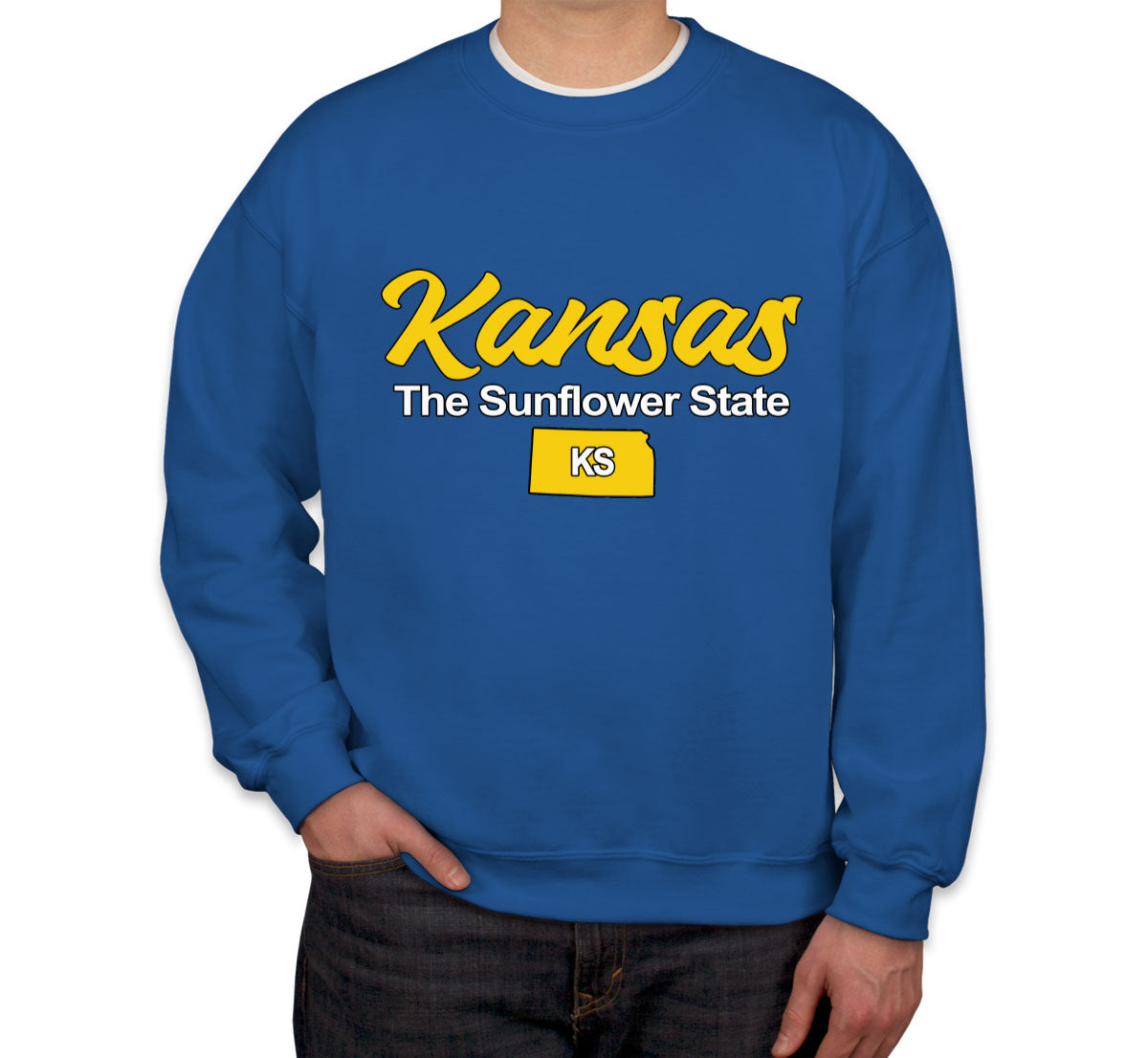 Kansas The Sunflower State Unisex Sweatshirt