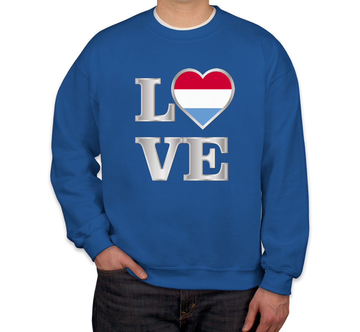 Luxembourg Love Unisex Sweatshirt