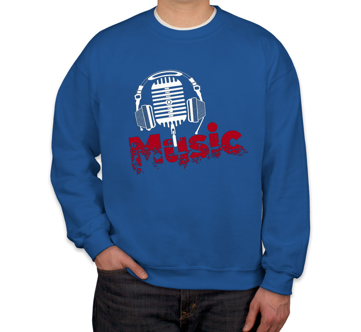 Music And Headphone Unisex Sweatshirt