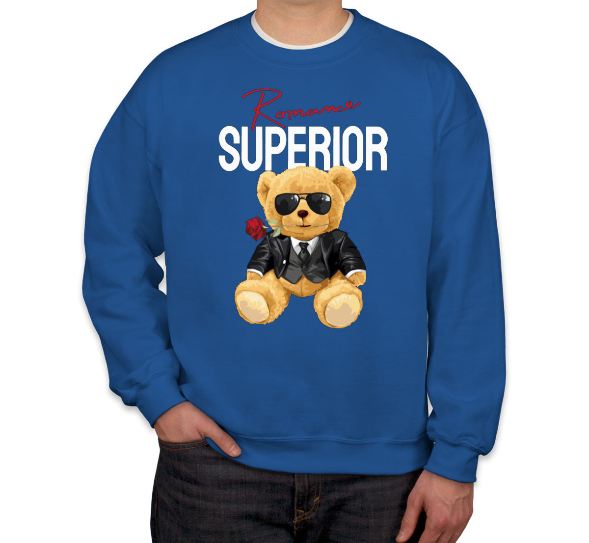 Teddy Bear Romance Unisex Sweatshirt