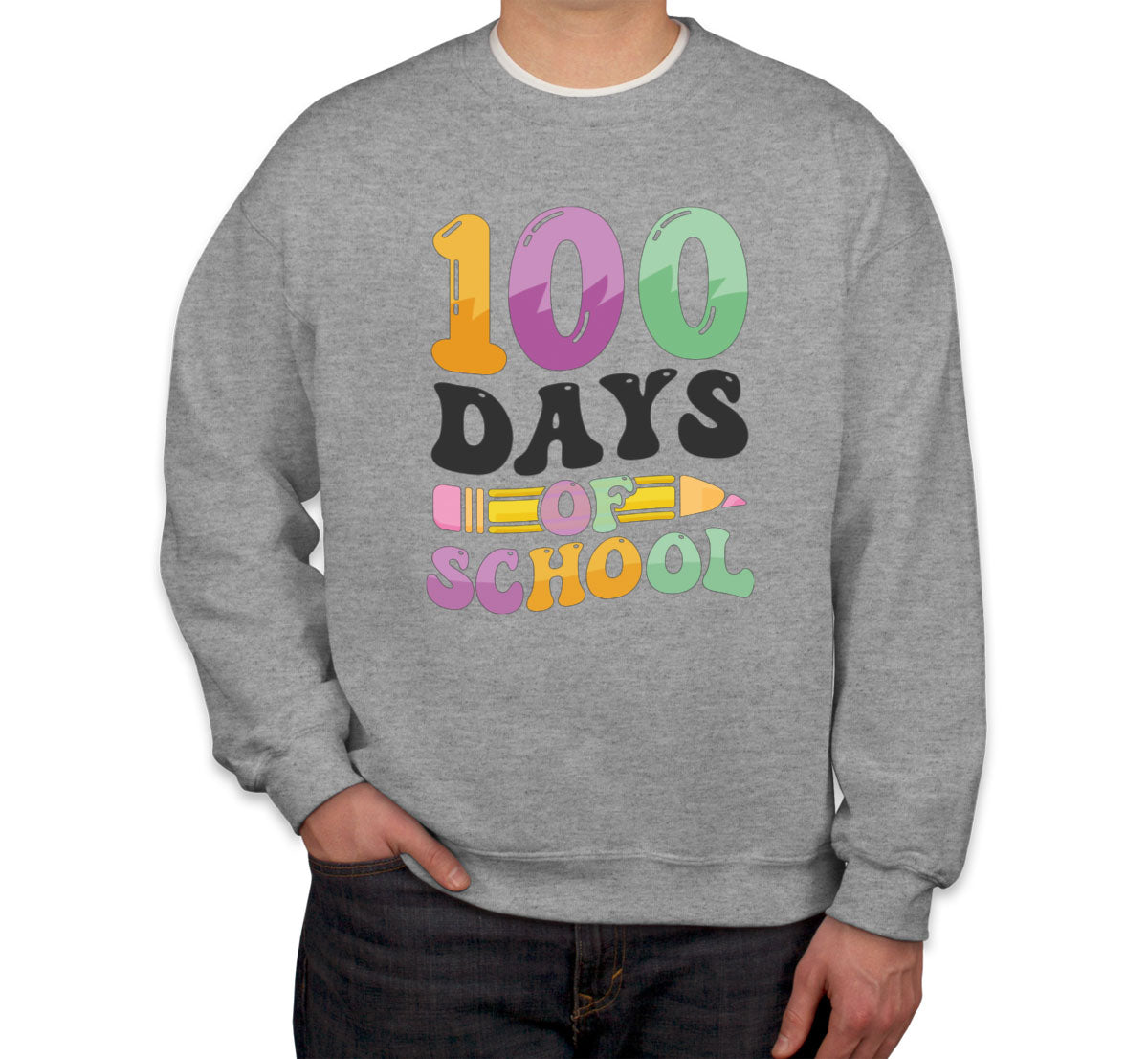 100 Days Of School Unisex Sweatshirt