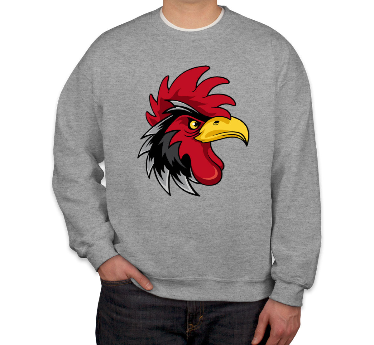 Angry Rooster Unisex Sweatshirt