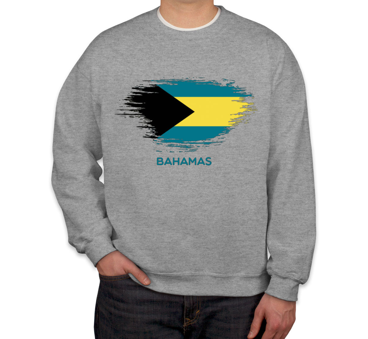 Bahamas Flag Unisex Sweatshirt