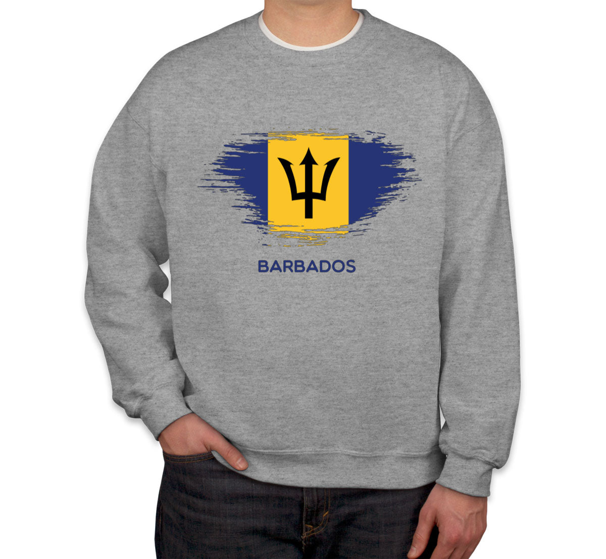 Barbados Flag Unisex Sweatshirt