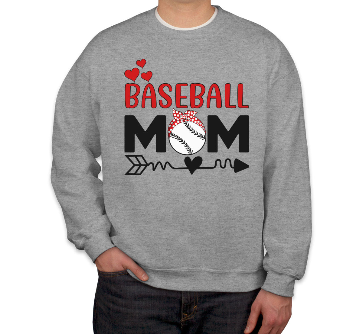 Baseball Mom Unisex Sweatshirt