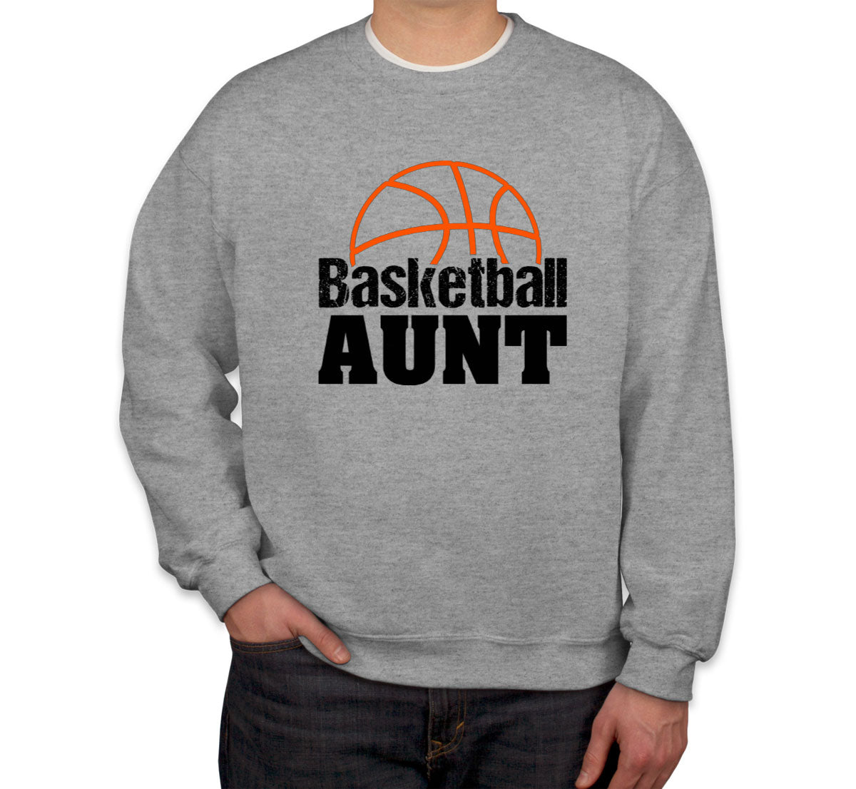 Basketball Aunt Unisex Sweatshirt