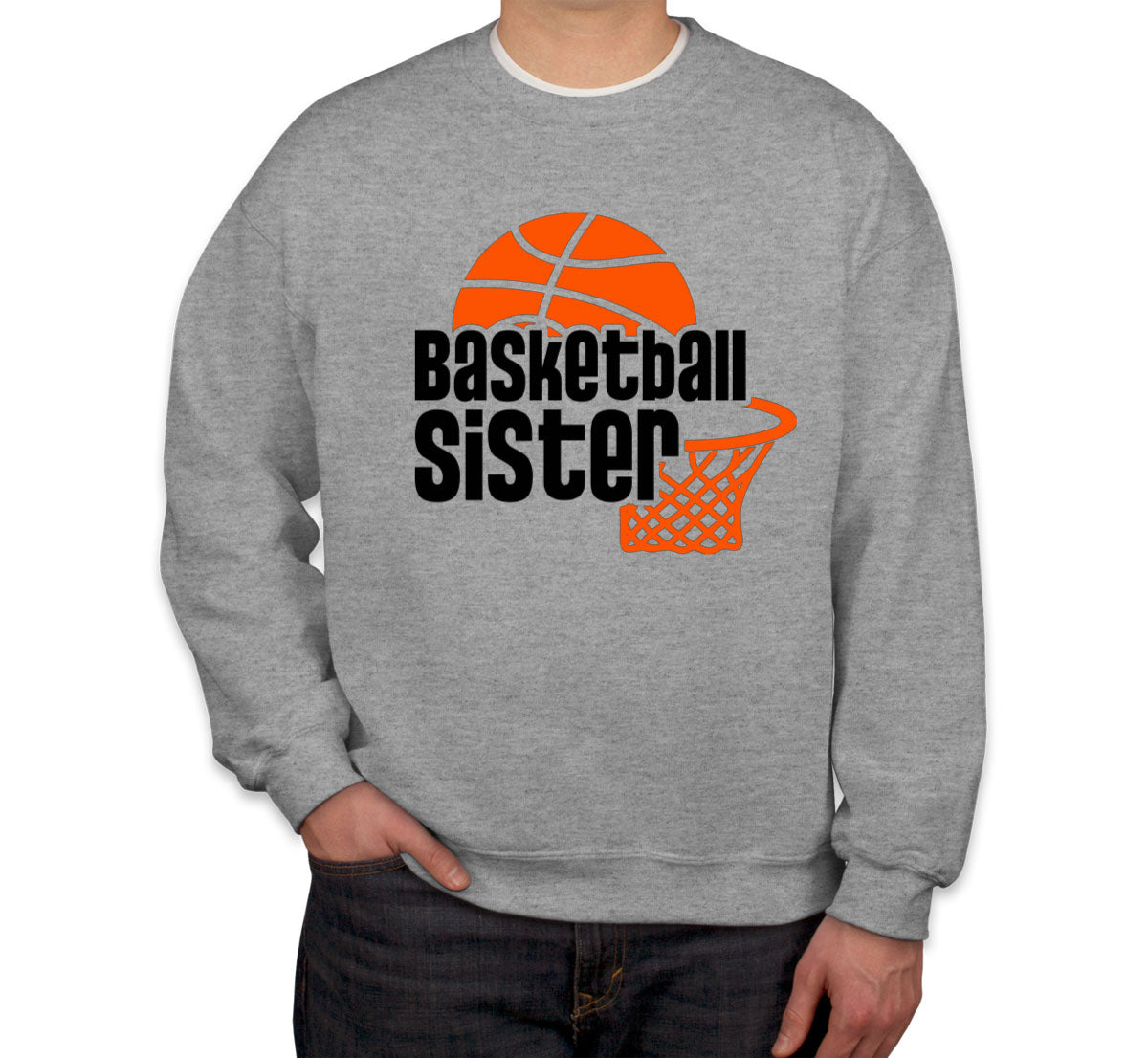 Basketball Sister Unisex Sweatshirt