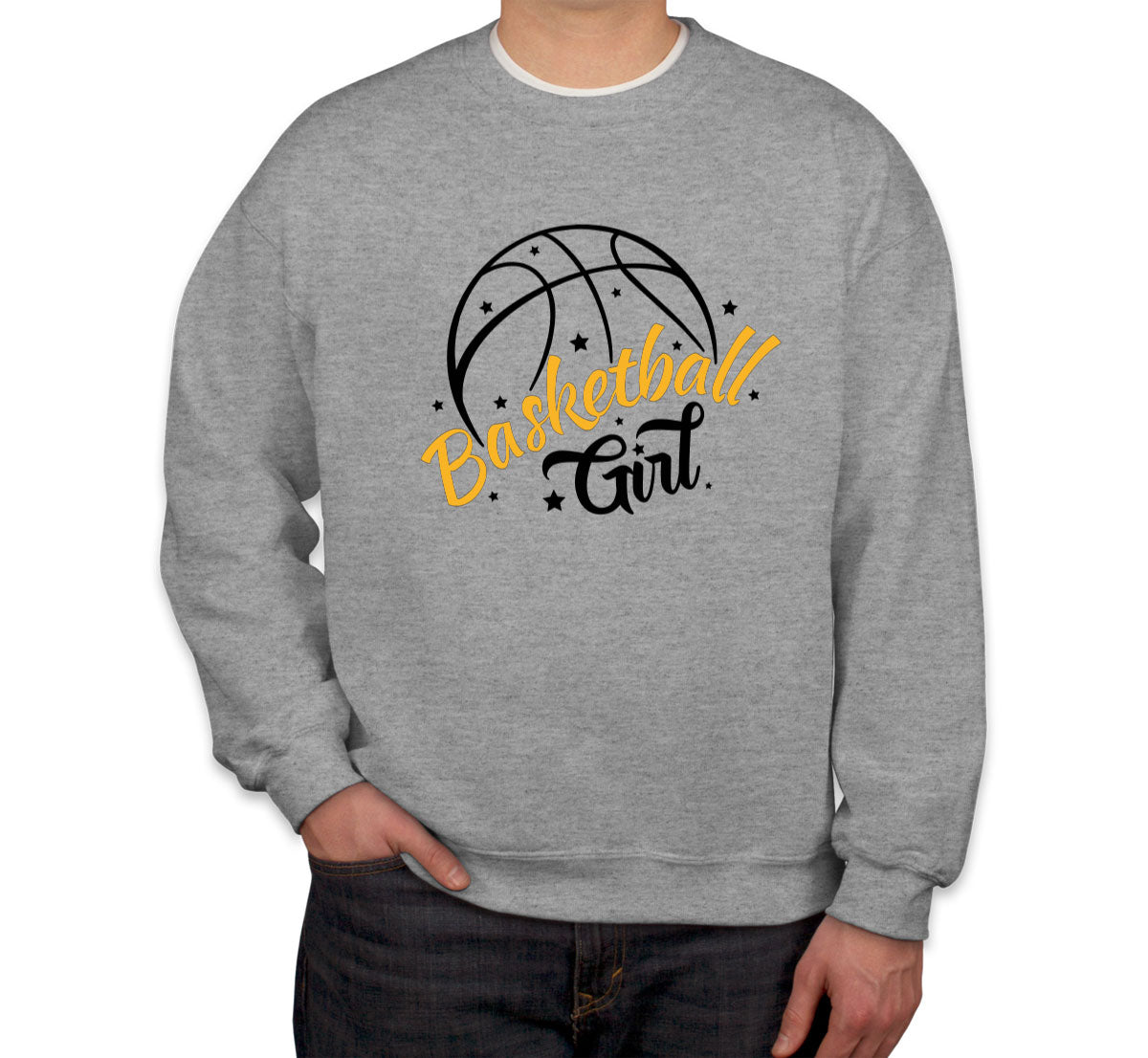 Basketball Girl Unisex Sweatshirt