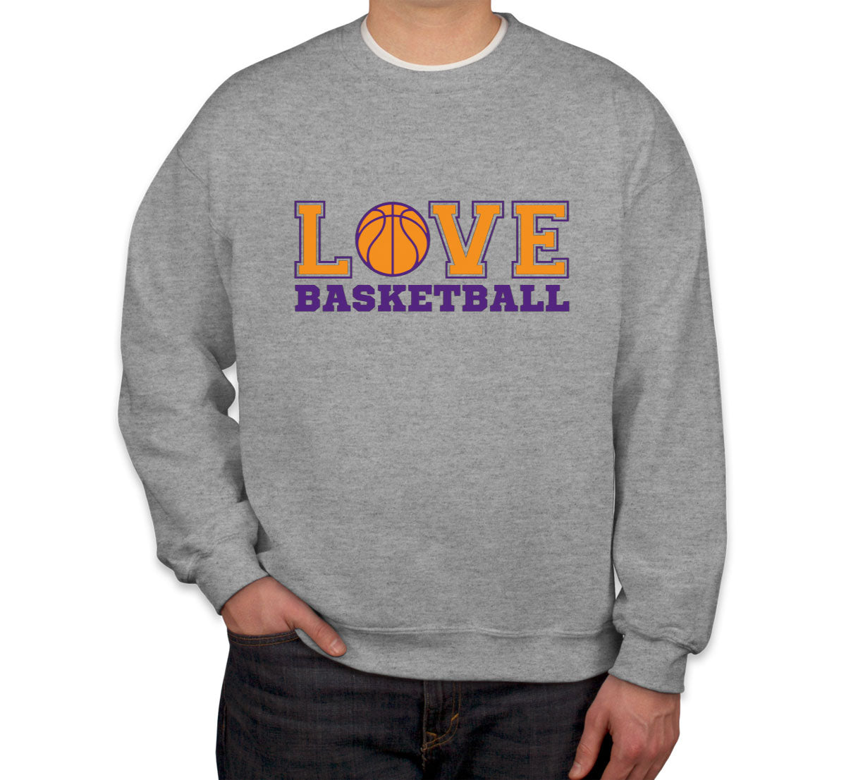 Basketball Love Unisex Sweatshirt