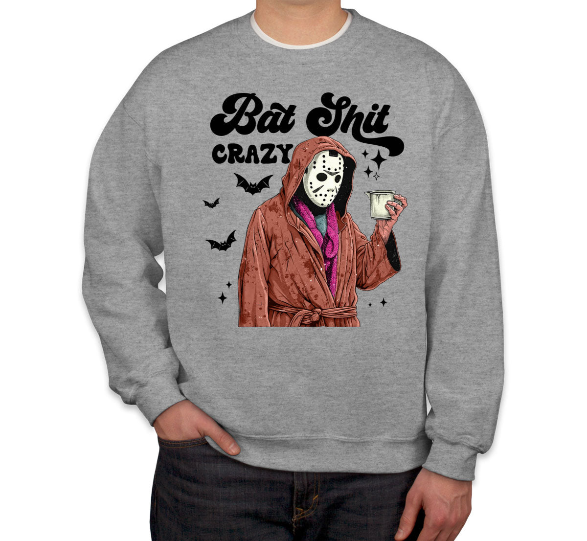 Bat Shit Crazy Jason Halloween Unisex Sweatshirt