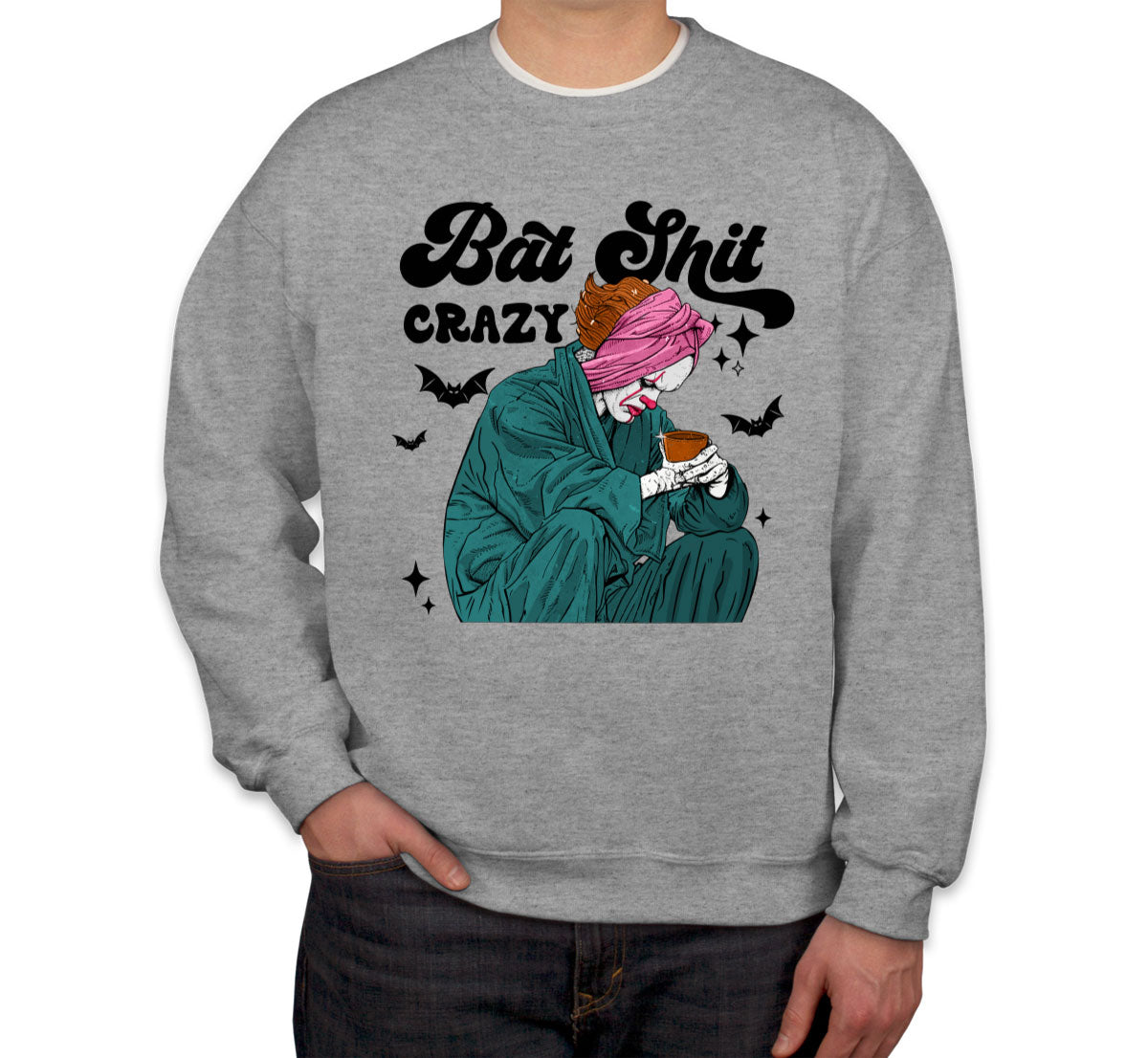 Bat Shit Crazy Pennywise Halloween Unisex Sweatshirt